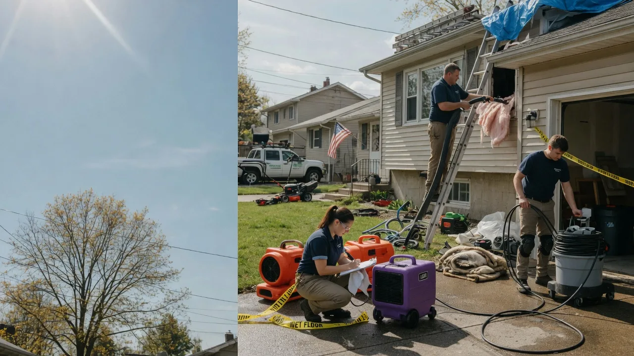 Emergency Water Removal in Commiskey, IN near me